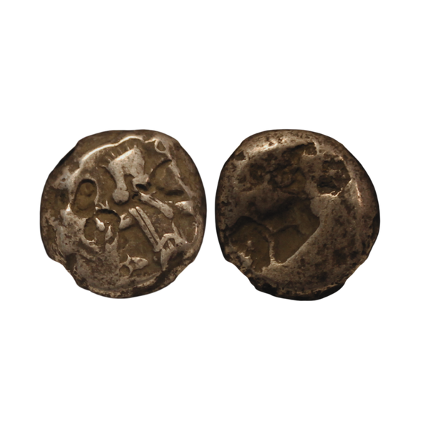Achaemenid Silver Siglos, 5th–4th Century BC — NGC F | سیگلوس نقرهای هخامنشی، دارای گواهی NGC